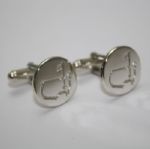 Tiffany Sterling Silver Augusta National Members Cufflinks