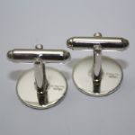 Tiffany Sterling Silver Augusta National Members Cufflinks