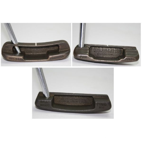 Lot of Three Scottsdale Putters - Kushin, B68 Ball-Namic, and BLD Ball-Namic