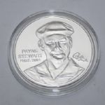Payne Stewart Engraved Hall of Fame 1oz .999 Silver Art Round/Coin  Memorial Piece