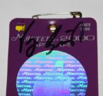 Lot of Four Signed Masters Badges by Respective Winners JSA COA