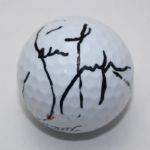 Jason Dufner Signed Masters Logo Golf Ball JSA COA