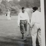 Original Photo of Bobby Jones and Original Photo of Harry Cooper with Craig Wood