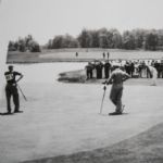Original Photo of Bobby Jones and Original Photo of Harry Cooper with Craig Wood