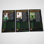 Lot of 3 Nick Faldo Signed Grand Slam Ventures Golf Cards JSA COA