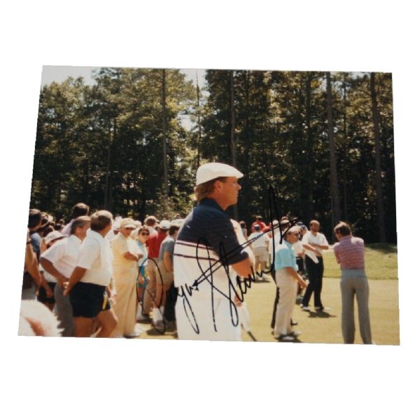 Payne Stewart Signed Photo - Among the Pine Trees JSA COA