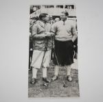 Bobby Jones/Jimmy Johnston  International News Wire Photo - 6/13/30 British Open Week