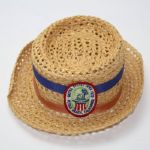 1972 US Open Pebble Beach Straw Hat - Jack Nicklaus Win