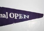 1962 US Open Oakmont Pennant - Jack Nicklaus' First Career Win