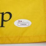 Phil Mickelson Signed 2005 PGA Baltusrol Screen Flag - PHIL WINS - JSA X96554