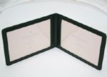 Augusta National Golf Club Green Leather 5x7 Folding Frame - Holds Two