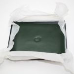 Augusta National Golf Club Green Leather 5x7 Folding Frame - Holds Two