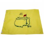 Bubba Watson Signed Undated Masters flag JSA COA