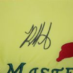 Bubba Watson Signed Undated Masters flag JSA COA
