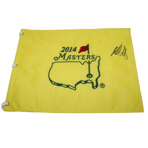 Bubba Watson Signed 2014 Masters Flag JSA COA