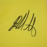 Bubba Watson Signed 2014 Masters Flag JSA COA
