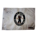 Rory Mcilroy Signed 2014 US Open Embroidered Flag Full - Perfect Autograph JSA
