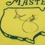Adam Scott Signed 2013 Masters Flag JSA COA