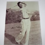 Byron Nelson Signed 8x10 Photo JSA COA
