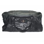 Augusta National Golf Club Black Leather Gym Bag 
