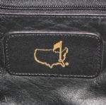 Augusta National Golf Club Black Leather Gym Bag 