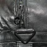 Augusta National Golf Club Black Leather Gym Bag 