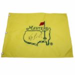 Vijay Singh Autographed Undated Masters Flag