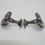 Masters Champions Medal Augusta National Vintage Logo Nickel Cuff Links