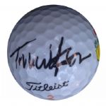 Tom Watson Autographed Masters Logo Golf Ball JSA COA
