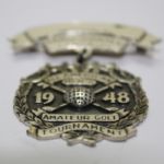 Frank Stranahans 1948 Tam O'Shanter All American  Amateur  Sterling Winners Medal