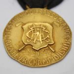 Frank Stranahan 1949 Western Open Amateur 14k Champion Gold Medal 