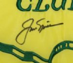 Jack Nicklaus Signed Augusta National Golf Club Members Flag - Rare - JSA COA