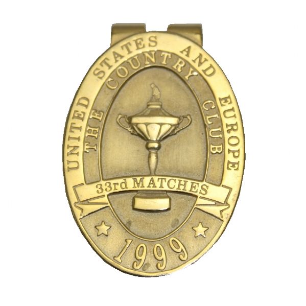 1999 Ryder Cup Money Clip - The Country Club