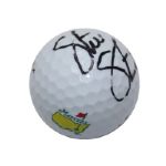 Steve Stricker Signed Masters Logo Golf Ball JSA COA