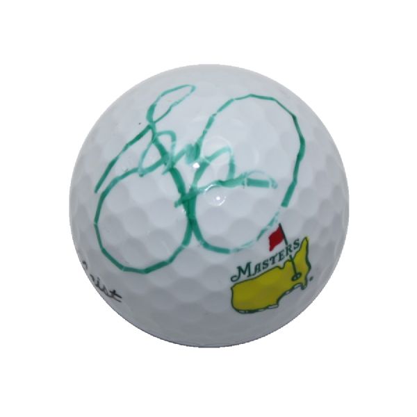 Jason Day Signed Masters Logo Golf Ball JSA COA