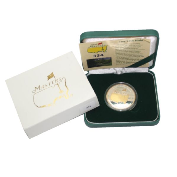 2009 Masters Silver Commemorative Coin - #334/500