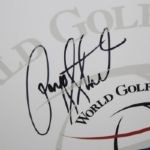 Payne Stewart Signed 1999 Match Play Program JSA COA