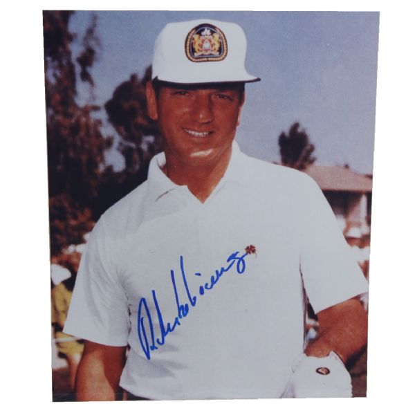 Roberto De Vicenzo Signed 8x10 Photo-1967 British Open Champ JSA COA