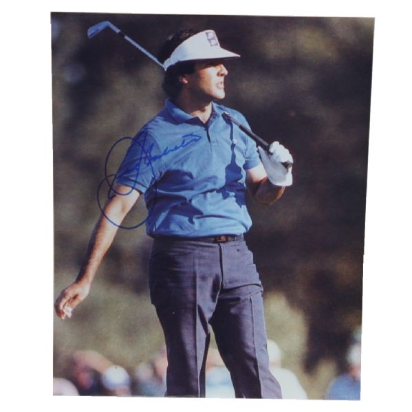Seve Ballesteros Signed 8x10 Photo - Long Signature - JSA COA
