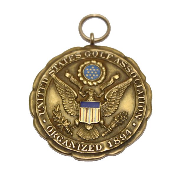 Frank Stranahan 51 US Open T-5th Amateur 10k Medal-Ben Hogan Wins@Oakland Hills 