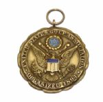 Frank Stranahan 51 US Open T-5th Amateur 10k Medal-Ben Hogan Wins@Oakland Hills 