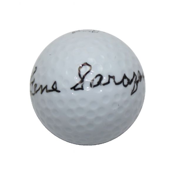 Gene Sarazen Signed Golf Ball JSA COA