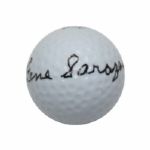 Gene Sarazen Signed Golf Ball JSA COA