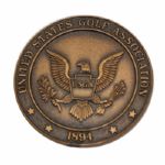 David Egers 1990 USGA Amateur Semi-Finalist Medal-Phil Mickelson Wins Cherry Hills