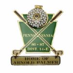 Rare Arnold Palmer Members Lion Club - Latrobe, PA Pin
