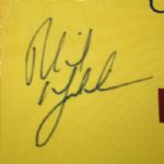 2011 Phil Mickelson Signed British Open Royal St. George Flag JSA COA