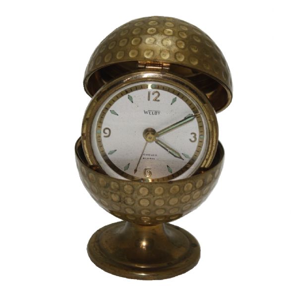 Vintage Golf Ball Clock