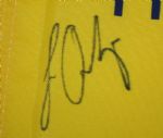 Louis Oosthuizen Signed 2010 The Open Flag - St. Andrews JSA COA