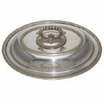 Frank Stranahans 1947 Houston Country Club Invitat. Champions Serving Dish