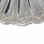 1948 Houston C.C. Invitational Medalist-Ornate Silver Oyster Candy Dish - Frank Stranahan